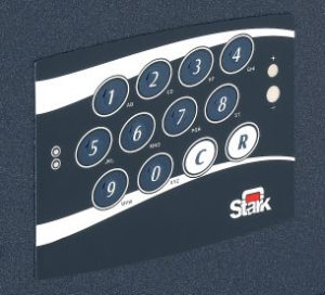 Kasafortë murale me mbyllje elektronike - Seria 1250 - Image 2